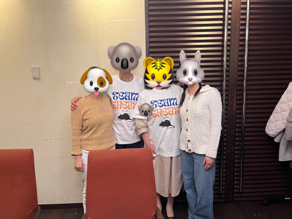 家族Tシャツ作成