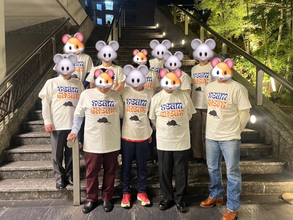 家族での記念Tシャツ